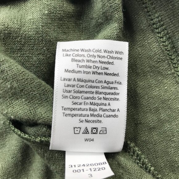 Time and Tru Women's Size 3XL 22 Crochet Trim Tank Top Green New With Tags - Picture 7 of 14